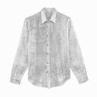 Samoan Culture-Lotu Tamaiti Women Casual Shirt Siapo and Polynesian Art Tattoos LT03 - Polynesian Pride
