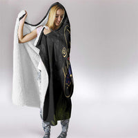 New Zealand Hoiho Hooded Blanket Maori Art Tattoo and Silver Fern LT03 - Polynesian Pride