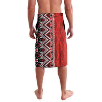 Personalised Aotearoa and Tonga Together Lavalava Manaia and Tongan Tribal Cross - Taniko and Ngatu Art Tattoo LT03 - Polynesian Pride