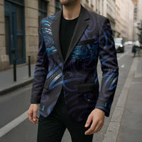 New Zealand New Year-Matariki Blazer Aotearoa Maori Tattoo Galaxy Sky