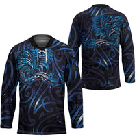 New Zealand New Year-Matariki Hockey Jersey Aotearoa Maori Tattoo Galaxy Sky LT03 - Polynesian Pride
