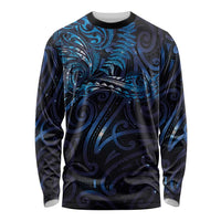 New Zealand New Year-Matariki Long Sleeve Shirt Aotearoa Maori Tattoo Galaxy Sky LT03 Unisex Multicolor - Polynesian Pride