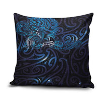 New Zealand New Year-Matariki Pillow Cover Aotearoa Maori Tattoo Galaxy Sky LT03 Multicolor - Polynesian Pride