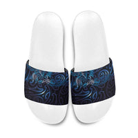 New Zealand New Year-Matariki Slide Sandals Aotearoa Maori Tattoo Galaxy Sky