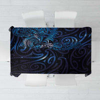 New Zealand New Year-Matariki Tablecloth Aotearoa Maori Tattoo Galaxy Sky