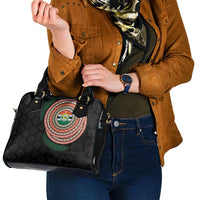 Penama Tribal Tattoo with Namele Leaves Shoulder Handbag