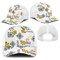 Hawaiian Quilts Baseball Net Cap Tropical Fruits and Plants LT03 - Polynesian Pride