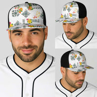Hawaiian Quilts Baseball Net Cap Tropical Fruits and Plants LT03 - Polynesian Pride