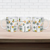 Hawaiian Quilts Ceramic Mug Tropical Fruits and Plants LT03 - Polynesian Pride