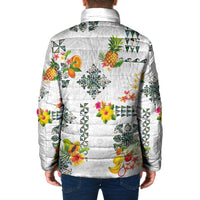 Hawaiian Quilts Padded Jacket Tropical Fruits and Plants LT03 - Polynesian Pride