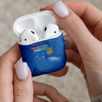 Tuvalu Heritage AirPods Case Map of the Islands and Polynesia Pattern LT03 - Polynesian Pride