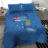 Tuvalu Heritage Bedding Set Map of the Islands and Polynesia Pattern LT03 - Polynesian Pride
