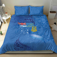 Tuvalu Heritage Bedding Set Map of the Islands and Polynesia Pattern LT03 - Polynesian Pride