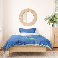 Tuvalu Heritage Bedding Set Map of the Islands and Polynesia Pattern LT03 - Polynesian Pride