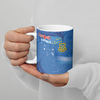 Tuvalu Heritage Ceramic Mug Map of the Islands and Polynesia Pattern LT03 - Polynesian Pride