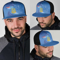 Tuvalu Heritage Mesh Trucker Cap Map of the Islands and Polynesia Pattern LT03 - Polynesian Pride