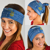 Tuvalu Heritage Neck Gaiter Map of the Islands and Polynesia Pattern LT03 - Polynesian Pride