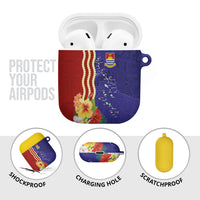 Kiribati Heritage AirPods Case Map of the Islands and Polynesia Pattern LT03 - Polynesian Pride