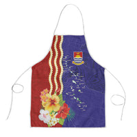 Kiribati Heritage Apron Map of the Islands and Polynesia Pattern LT03 Multicolor - Polynesian Pride