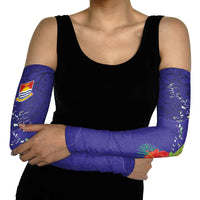 Kiribati Heritage Arm Sleeves Map of the Islands and Polynesia Pattern LT03 - Polynesian Pride