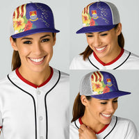 Kiribati Heritage Baseball Net Cap Map of the Islands and Polynesia Pattern LT03 - Polynesian Pride