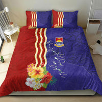Kiribati Heritage Bedding Set Map of the Islands and Polynesia Pattern LT03 - Polynesian Pride