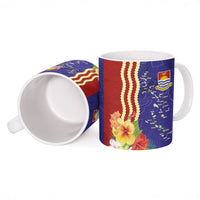 Kiribati Heritage Ceramic Mug Map of the Islands and Polynesia Pattern LT03 - Polynesian Pride