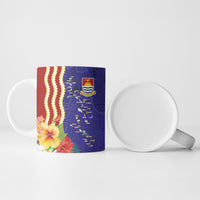 Kiribati Heritage Ceramic Mug Map of the Islands and Polynesia Pattern LT03 - Polynesian Pride