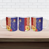 Kiribati Heritage Ceramic Mug Map of the Islands and Polynesia Pattern LT03 - Polynesian Pride