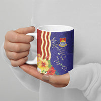 Kiribati Heritage Ceramic Mug Map of the Islands and Polynesia Pattern LT03 - Polynesian Pride