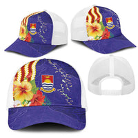 Kiribati Heritage Mesh Trucker Cap Map of the Islands and Polynesia Pattern LT03 - Polynesian Pride