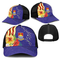 Kiribati Heritage Mesh Trucker Cap Map of the Islands and Polynesia Pattern LT03 - Polynesian Pride