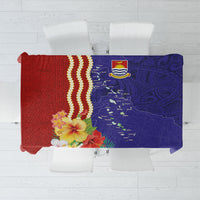 Kiribati Heritage Tablecloth Map of the Islands and Polynesia Pattern LT03 Multicolor - Polynesian Pride