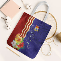 Kiribati Heritage Tote Bag Map of the Islands and Polynesia Pattern LT03 White Strap One Size Multicolor - Polynesian Pride