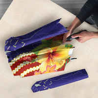 Kiribati Heritage Umbrella Map of the Islands and Polynesia Pattern LT03 - Polynesian Pride