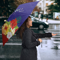 Kiribati Heritage Umbrella Map of the Islands and Polynesia Pattern LT03 - Polynesian Pride