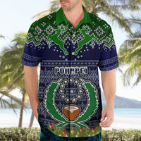 personalised-pohnpei-state-christmas-hawaiian-shirt-coat-of-arms-beautiful-merry-xmas-snowflake