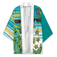 Personalised Cook Islands Va'a Race Kimono Te Tatau Tattoos Sporty Style Turquoise Color LT03 Unisex Turquoise - Polynesian Pride