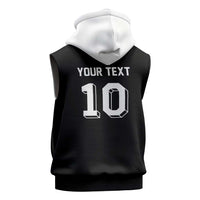 Custom Aotearoa Rugby Sleeveless Zip Hoodie Fern Blacks-Traditional Maori Motifs Design LT03 - Polynesian Pride