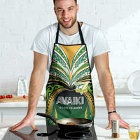 Cook Islands Rugby League Apron Avaiki Tatau Tribal Motifs Black Color LT03 - Polynesian Pride