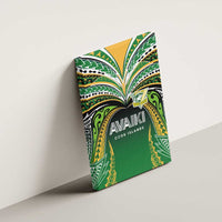 Cook Islands Rugby League Canvas Wall Art Avaiki Tatau Tribal Motifs Black Color LT03 - Polynesian Pride
