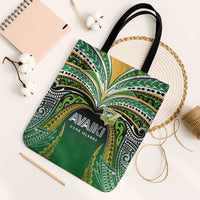 Cook Islands Rugby League Tote Bag Avaiki Tatau Tribal Motifs Black Color LT03 Black Strap One Size Black - Polynesian Pride