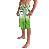 Custom Cook Islands Rugby League Lavalava Avaiki Tatau Tribal Motifs White Color LT03 - Polynesian Pride