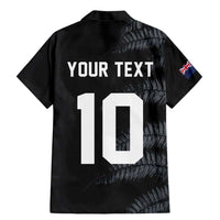 Custom New Zealand Football-Towards World Cup 2026 Family Matching Mermaid Dress and Hawaiian Shirt LT03 - Polynesian Pride