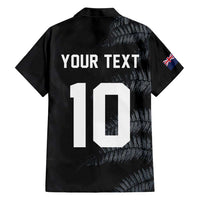Custom New Zealand Football-Towards World Cup 2026 Family Matching Short Sleeve Bodycon Dress and Hawaiian Shirt LT03 - Polynesian Pride