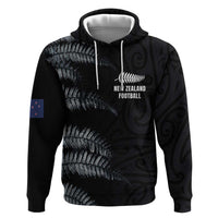 Custom New Zealand Football-Towards World Cup 2026 Hoodie LT03 Pullover Hoodie Black - Polynesian Pride