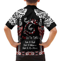 Aotearoa Toitu Te Tiriti-Maori Taniwha Hawaiian Shirt Toitu Te Whenua Toitu Te Reo Maori LT03 - Polynesian Pride
