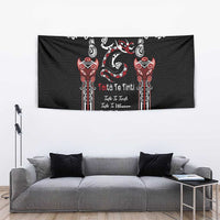 Aotearoa Toitu Te Tiriti-Maori Taniwha Tapestry Toitu Te Whenua Toitu Te Reo Maori LT03 - Polynesian Pride
