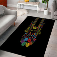 Philippines Kadayawan Festival Area Rug Polynesian Tribal Art Barong Style LT03 - Polynesian Pride
