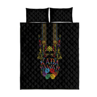Philippines Kadayawan Festival Quilt Bed Set Polynesian Tribal Art Barong Style LT03 - Polynesian Pride